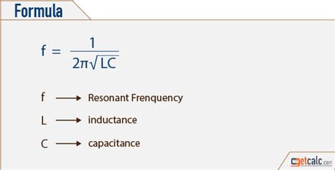 how to calculate resonance frequency